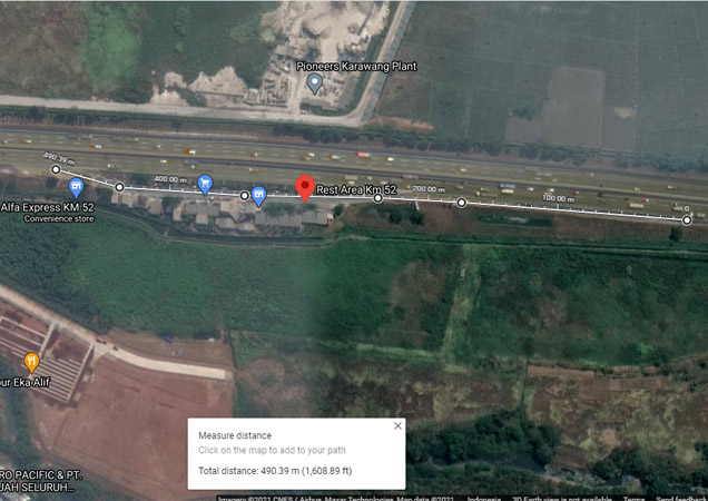rest area km 52