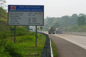 Akibat Kurang Antisipasi, 3 Pengendara Tewas di Ruas tol Bakauheni-Terbanggi Besar