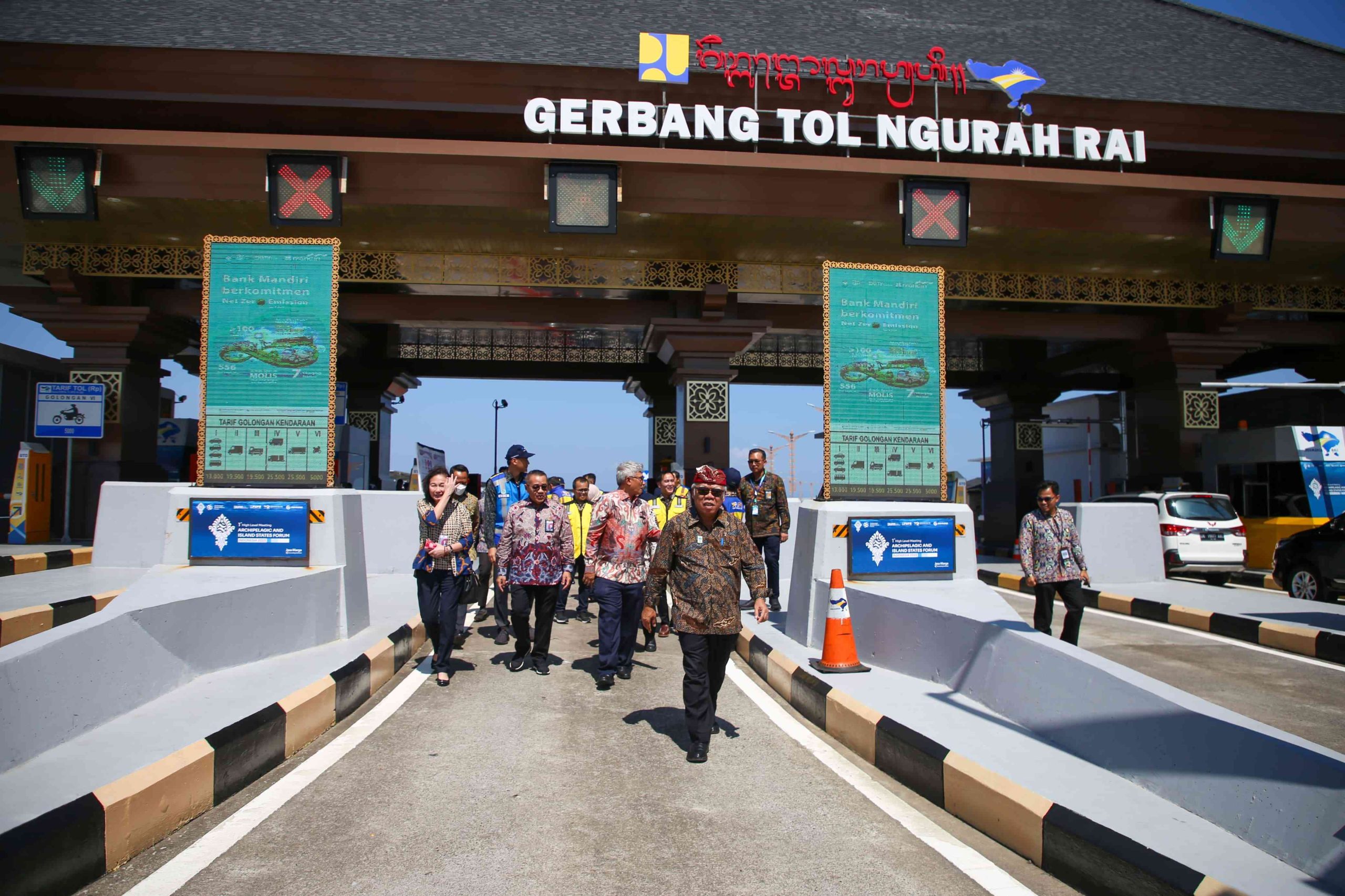 Jalan Tol Bali-Mandara Uji Coba Transaksi Nirsentuh MLFF