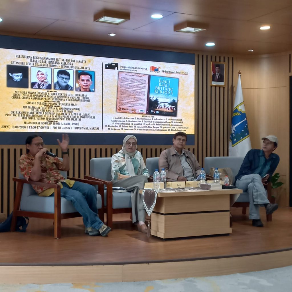 Peluncuran Buku Karya CGR: Ironi di Tengah Pesta Buku Betawi