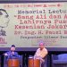 Bang Ali Bilang: Kebudayaan Bukan Proyek, Itu Hak Rakyat