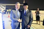 Menteri Luar Negeri Indonesia Sugiono dan Menteri Luar Negeri China Wang Y