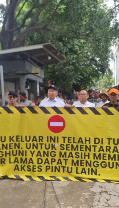 PT Mitra Patriot Resmi Tutup Akses Pintu Keluar Parkir RSNK, Klaim Rugi Rp160 Juta Akibat Gerbang Tandingan