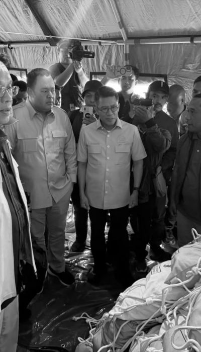 Menkeu dan DPR RI Tinjau Kondisi Permukiman dan Fasilitas yang Rusak