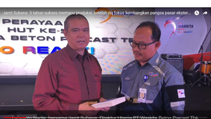 Jarot Subana: 5 tahun sukses memacu produksi, setelah itu fokus kembangkan pangsa pasar eksternal