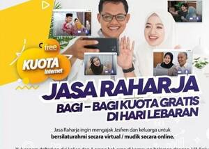 Jasa Raharja Fasilitasi Mudik Gratis Secara Virtual