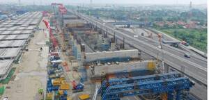 Rel Kereta Cepat Jakarta-Bandung Siap Lintasi 2.900 Pier Milik WIKA Beton