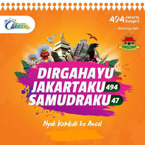 Memperingati HUT DKI Jakarta ke-494, Ancol Gelar Ataraksi Ondel-ondel dalam Air