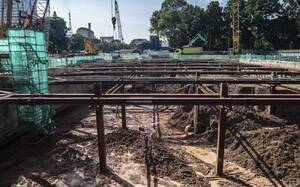 Pengalihan Lalu Lintas Jelang Pembangunan Stasiun MRT Monas dan Thamrin