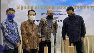 Taspen Gaet Mitsubishi Estate Dirikan Gedung Tertinggi di Jakarta