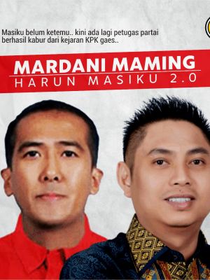Kader PDIP Mardani Maming Susul Harun Masiku Jadi Buronan KPK
